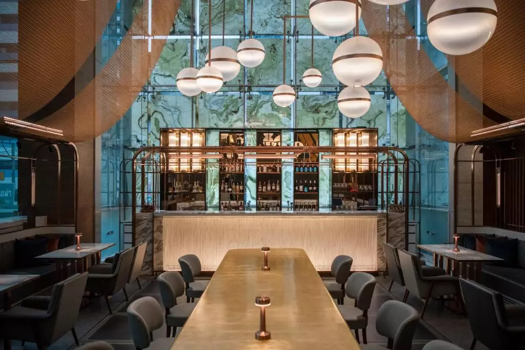 سالن غذا خوری هتل لمریدین بانکوک